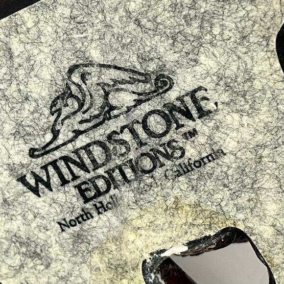 Windstone Editions 1986 Dragon Vintage Statuette Turquoise Gold Brown 9.5" Pena - Picture 7 of 16